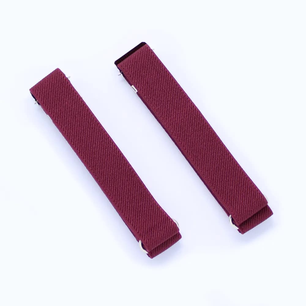 Ärmelhalter - schmale rote Ärmelhalter
