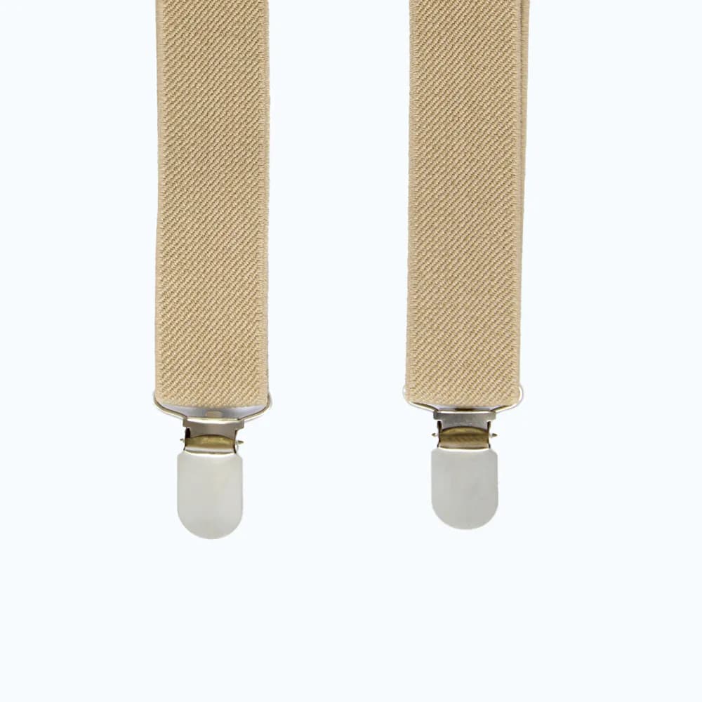 Herren Hosenträger - Beige