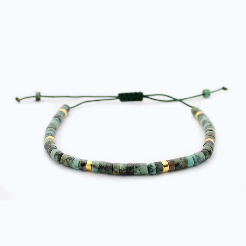 Herrenarmband - Türkissteine