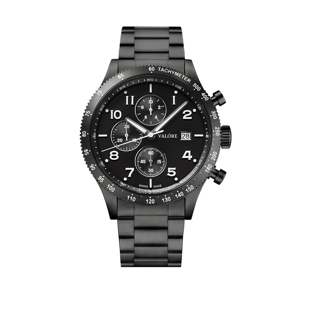Herrenuhr Valóre Imperiale - Nero (Swiss Made)