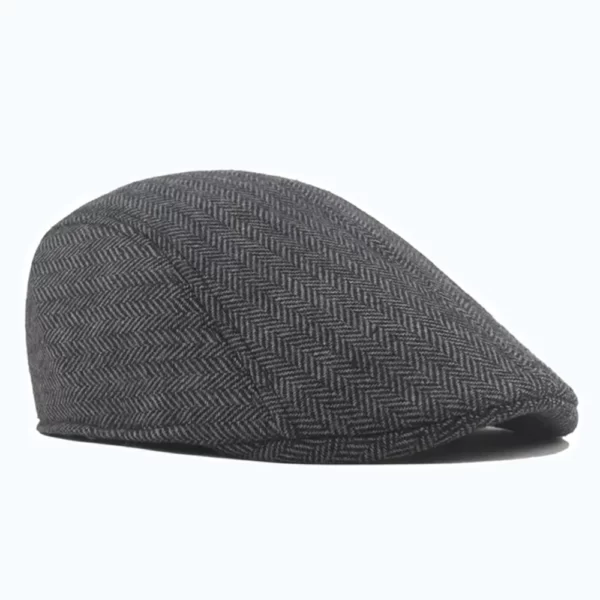 Flat Cap – Vintage Dunkelgrau