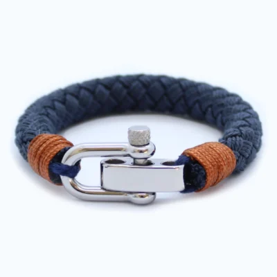 Herrenarmband Seil - Nordkap - Marineblau